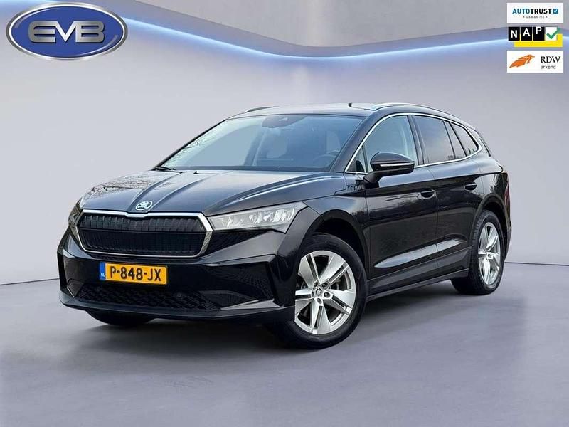 Zwart Occasion 2022 Skoda Enyaq iV SUV | € 18.650 (Super prijs) - Afbeelding 1/4