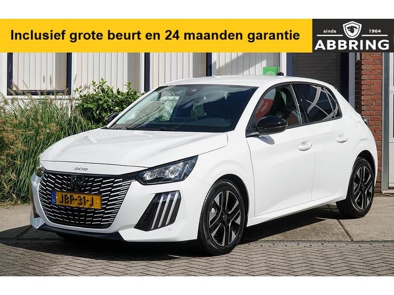 Wit Gebruikt 2024 Peugeot 208 Allure Hatchback | € 19.900 (Eerlijke prijs) - Afbeelding 1/4