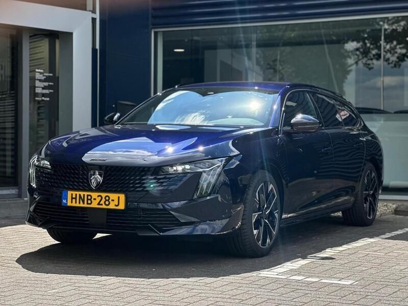 Blauw Nieuw 2025 Peugeot 508 Allure Stationwagen | € 58.410 (Iets duurder) - Afbeelding 1/3