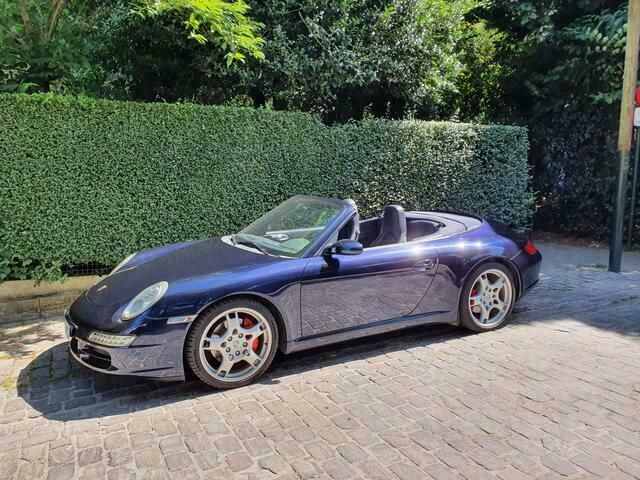 Blauw Gebruikt 2005 Porsche 911 Carrera S Cabriolet Cabriolet | € 49.900 - Afbeelding 1/4