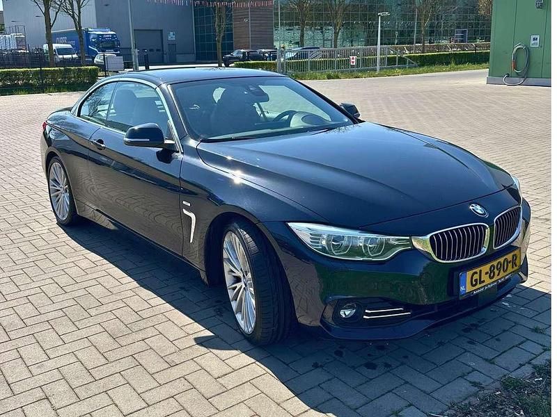 Zwart Gebruikt 2015 BMW 435 Executive Cabriolet | € 20.000 (Eerlijke prijs) - Afbeelding 1/4