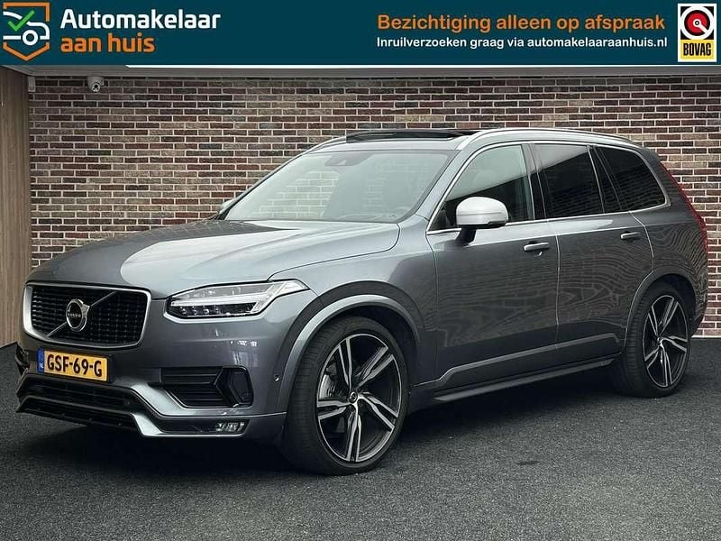Grijs Gebruikt 2018 Volvo XC90 R-Design SUV | € 39.995 (Iets duurder) - Afbeelding 1/4