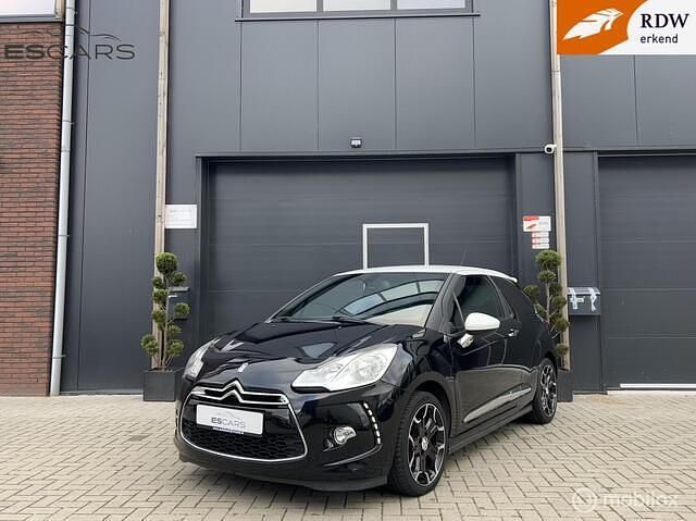 Zwart Gebruikt 2013 Citroën DS3 Sport Chic Hatchback | € 6.900 (Eerlijke prijs) - Afbeelding 1/4