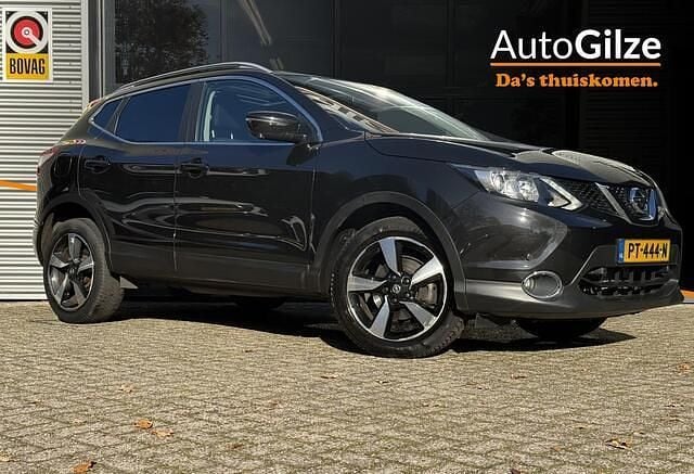 Zwart Gebruikt 2017 Nissan Qashqai N-Connecta SUV | € 15.945 (Eerlijke prijs) - Afbeelding 1/4