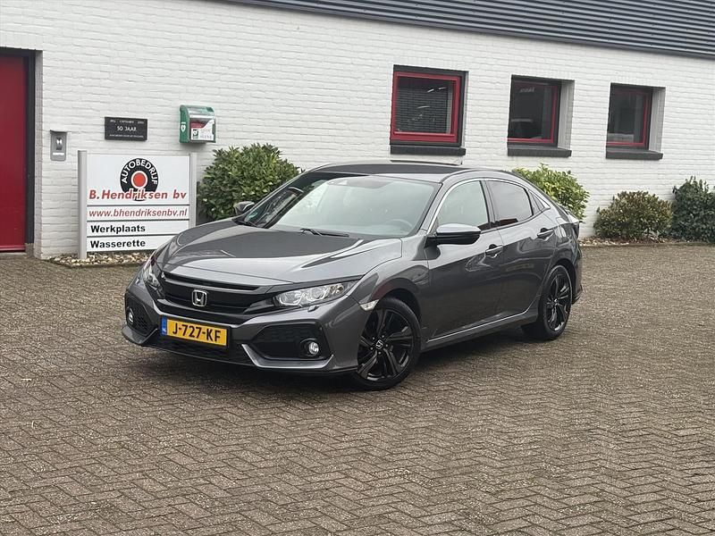 Occasion Honda Civic Elegance 129 PK (94 kW) 2018 Grijs (metallic) Hatchback