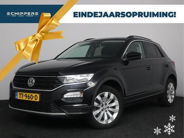 Zwart Gebruikt 2018 VW T-Roc Sportline SUV | € 17.900 (Eerlijke prijs) - Afbeelding 1/4