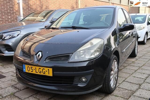 Zwart Gebruikt 2007 Renault Clio II Collection Hatchback | € 2.450 (Eerlijke prijs) - Afbeelding 1/4