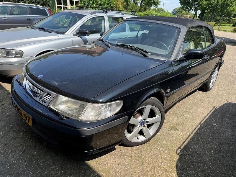 Zwart Gebruikt 2000 Saab 9-3 Cabriolet Cabriolet | € 1.499 - Afbeelding 1/3