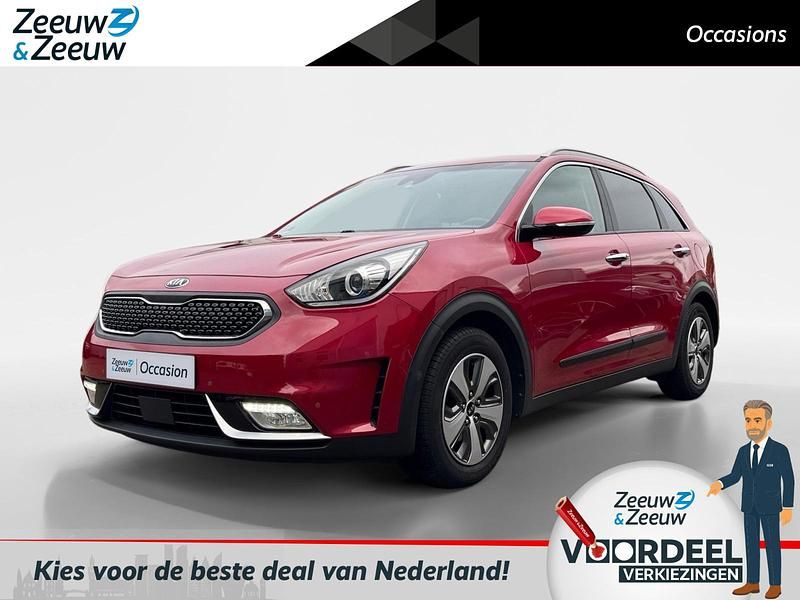 Crimson red pearl (k3r) Gebruikt 2017 Kia Niro Style SUV | € 16.920 (Goede deal) - Afbeelding 1/4