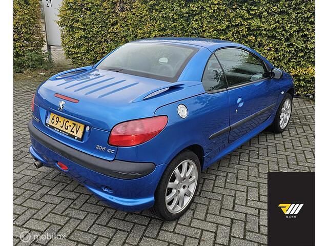 Occasion Peugeot 206 CC 109 PK (80 kW) 2002 Blauw Cabriolet