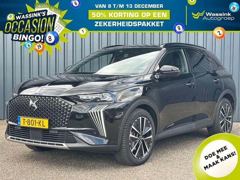 Zwart (metallic) Gebruikt 2023 DS Automobiles DS7 Crossback Rivoli SUV | € 31.840 (Eerlijke prijs) - Afbeelding 1/3