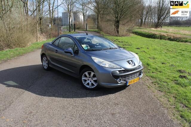 Grijs Gebruikt 2007 Peugeot 207 CC Cabriolet | € 1.999 (Eerlijke prijs) - Afbeelding 1/4