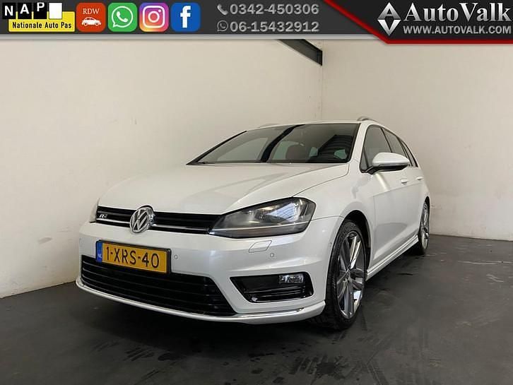 Wit Occasion 2014 VW Golf VII Highline Hatchback | € 9.449 (Goede deal) - Afbeelding 1/4
