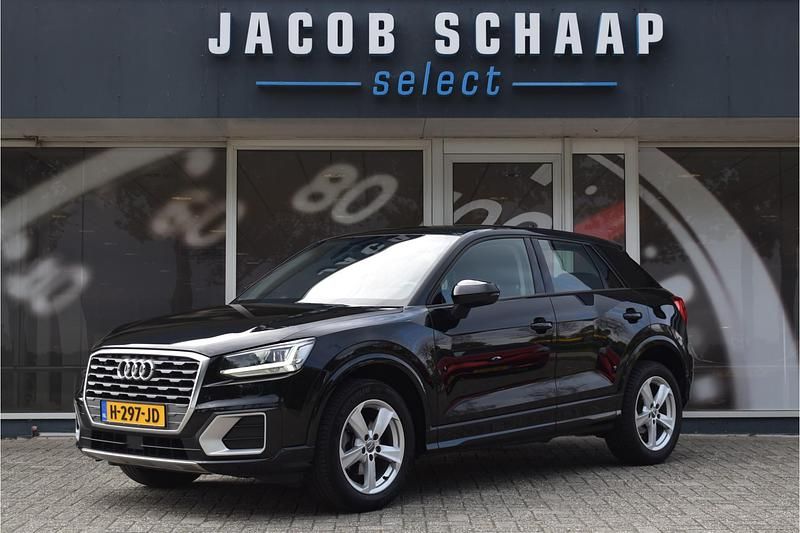 Zwart Gebruikt 2019 Audi Q2 S-Line SUV | € 17.500 (Eerlijke prijs) - Afbeelding 1/4