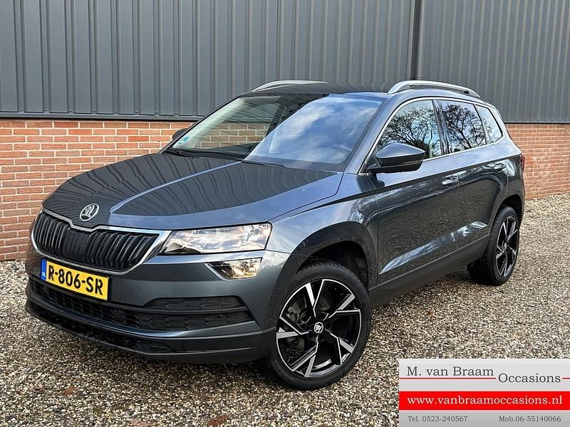 Grijs Occasion 2021 Skoda Karoq Business Line SUV | € 15.495 (Iets duurder) - Afbeelding 1/4