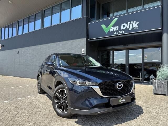 Blauw, metallic lak Gebruikt 2022 Mazda CX-5 SUV | € 31.950 (Goede deal) - Afbeelding 1/4