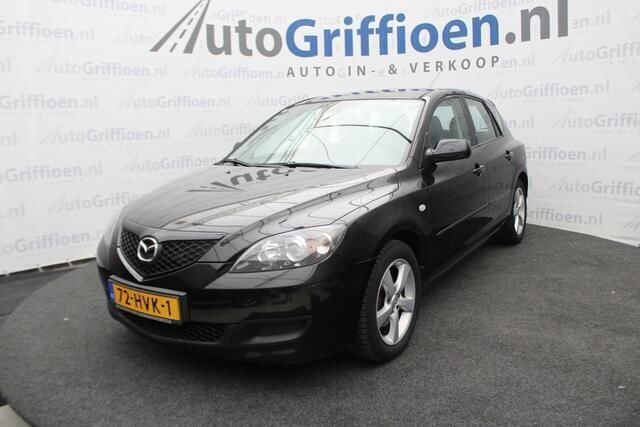 Zwart Gebruikt 2009 Mazda 3 Touring Hatchback | € 3.790 (Eerlijke prijs) - Afbeelding 1/4