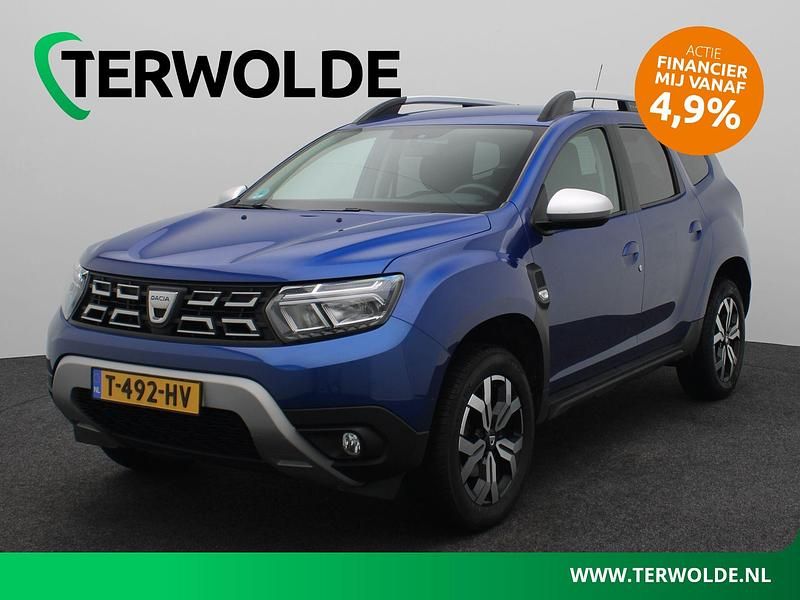 Blauw Occasion 2022 Dacia Duster Prestige SUV | € 16.945 (Eerlijke prijs) - Afbeelding 1/4