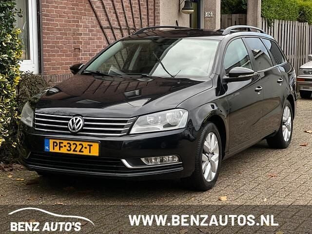 Zwart Gebruikt 2014 VW Passat Comfortline Stationwagen | € 8.999 (Eerlijke prijs) - Afbeelding 1/4