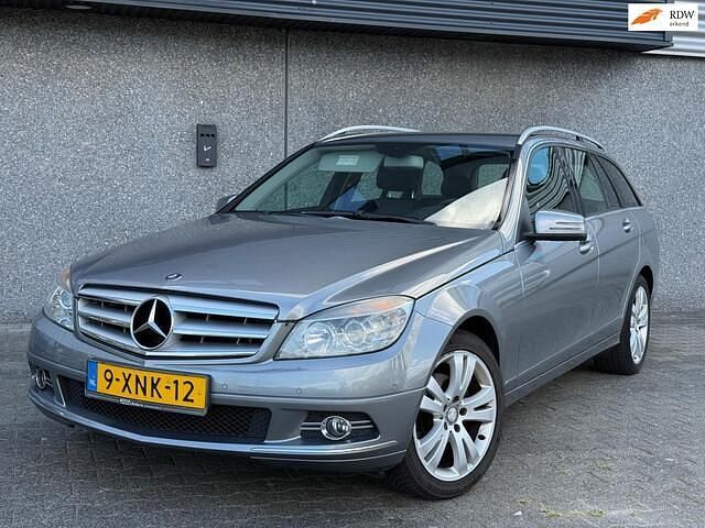 Grijs Gebruikt 2009 Mercedes C200 Avantgarde Stationwagen | € 3.490 (Eerlijke prijs) - Afbeelding 1/4