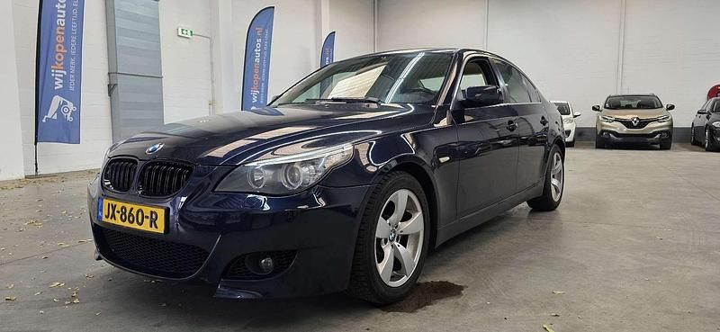 Blauw Gebruikt 2007 BMW 540 Executive Sedan | € 13.000 - Afbeelding 1/4