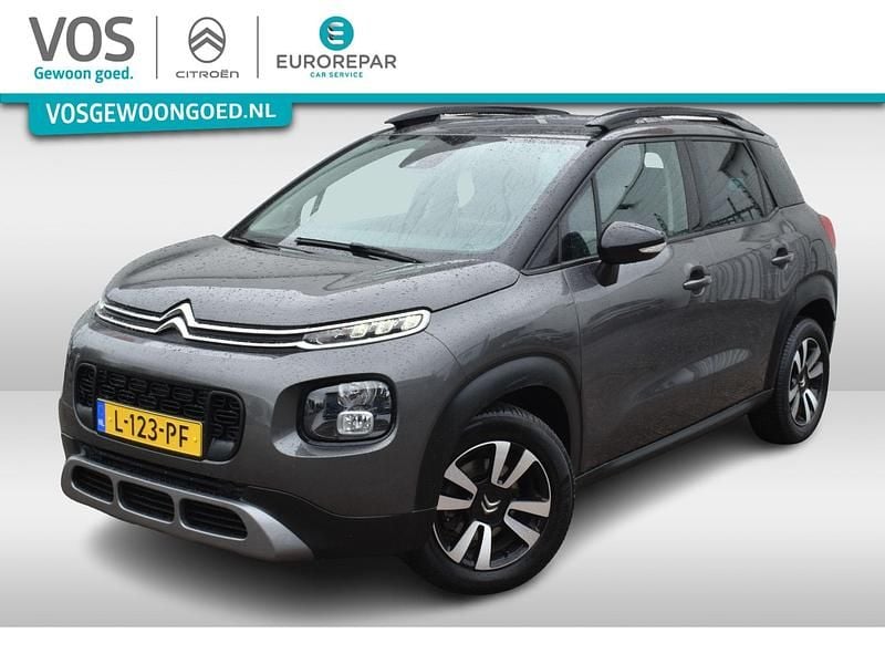 Grijs, metallic lak Occasion 2021 Citroën C3 Aircross PureTech SUV | € 14.895 (Eerlijke prijs) - Afbeelding 1/4