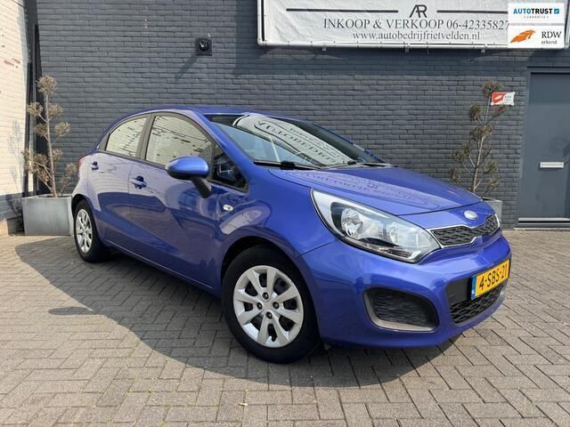 Blauw Gebruikt 2013 Kia Rio Comfort Hatchback | € 5.995 (Eerlijke prijs) - Afbeelding 1/4