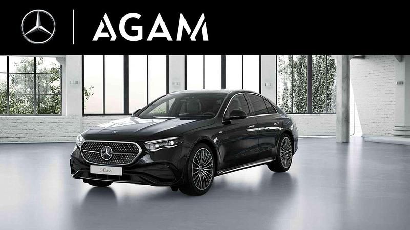 Zwart, metallic lak Nieuw 2025 Mercedes E300 Sport Edition Stationwagen | € 75.050 (Super prijs) - Afbeelding 1/4