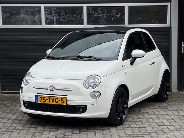Wit Occasion 2012 Fiat 500 Cabriolet | € 5.950 (Eerlijke prijs) - Afbeelding 1/4