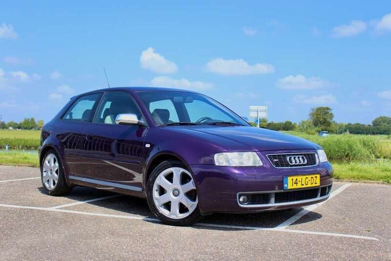 Paars Gebruikt 2003 Audi S3 Ambition Hatchback | € 17.995 - Afbeelding 1/4