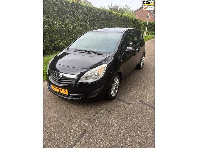 Zwart Gebruikt 2010 Opel Meriva Selection MPV | € 3.499 (Eerlijke prijs) - Afbeelding 1/4