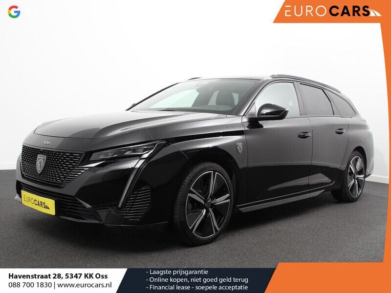 Zwart Gebruikt 2024 Peugeot 308 GT Stationwagen | € 27.890 (Super prijs) - Afbeelding 1/4