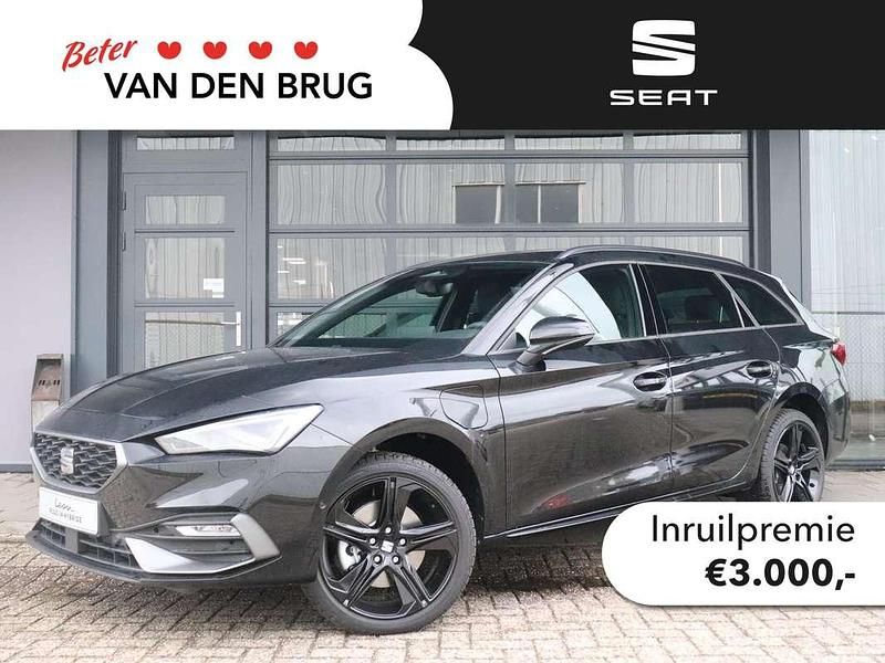 Zwart Nieuw 2025 Seat Leon Business Stationwagen | € 40.400 (Eerlijke prijs) - Afbeelding 1/4