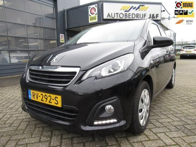 Zwart Gebruikt 2018 Peugeot 108 Active Hatchback | € 6.950 (Eerlijke prijs) - Afbeelding 1/4