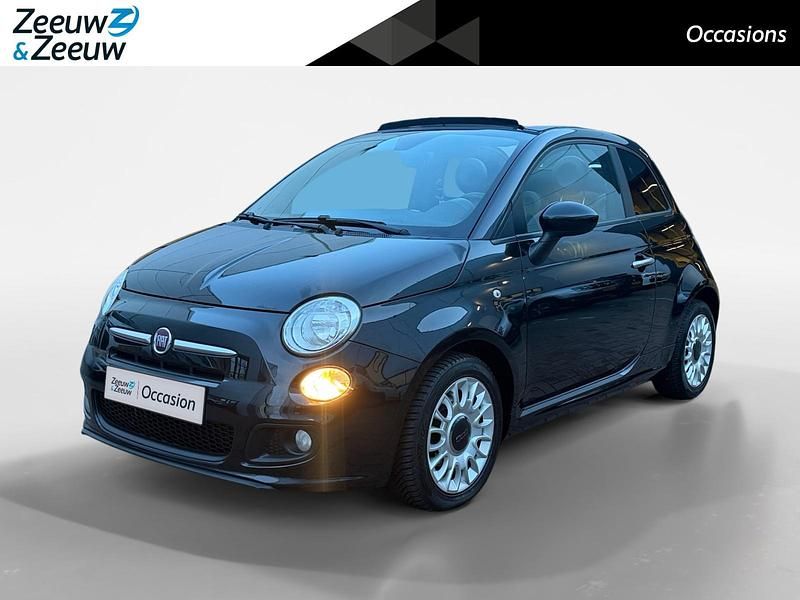 Zwart Occasion 2016 Fiat 500 Hatchback | € 8.440 (Goede deal) - Afbeelding 1/4