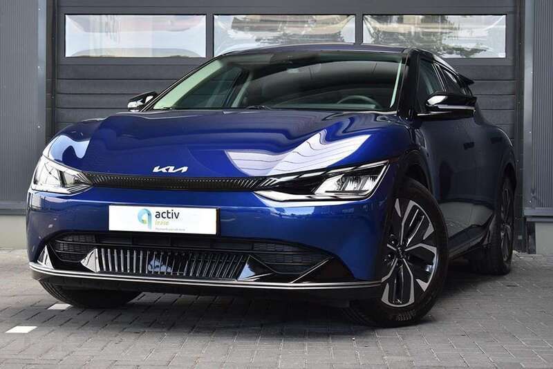 Blauw, metallic lak Gebruikt 2022 Kia EV6 4 SUV | € 38.995 (Eerlijke prijs) - Afbeelding 1/4