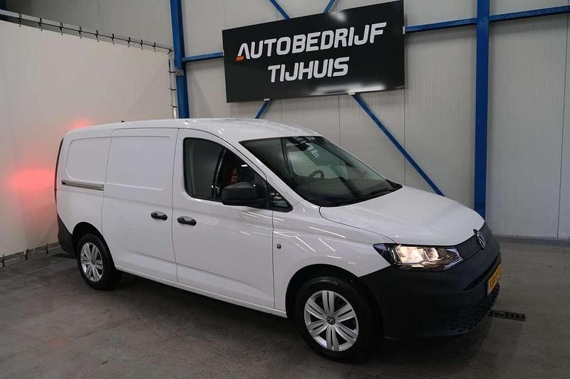 Wit Gebruikt 2022 VW Caddy Maxi Comfortline MPV | € 19.900 (Super prijs) - Afbeelding 1/4