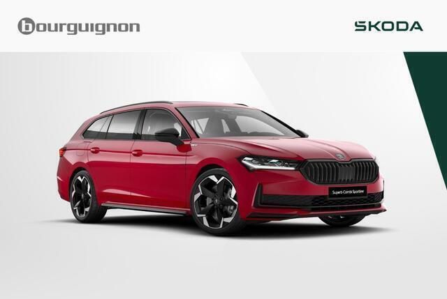 Rood Nieuw 2024 Skoda Superb Business Line Stationwagen | € 54.890 (Eerlijke prijs) - Afbeelding 1/4
