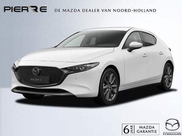 Nieuw Mazda 3 Edition 141 PK (103 kW) 2026 Wit Hatchback