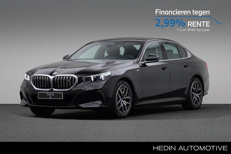 Zwart Occasion 2025 BMW i5 M Sport Sedan | € 66.880 - Afbeelding 1/4