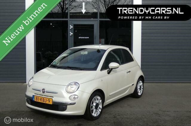 Wit Gebruikt 2009 Fiat 500 Lounge Hatchback | € 6.995 (Eerlijke prijs) - Afbeelding 1/4