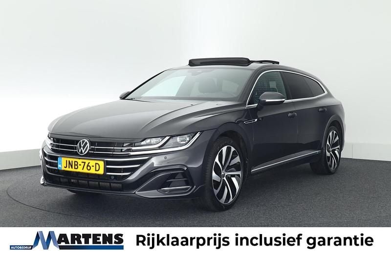 Grijs Occasion 2022 VW Arteon R-line Stationwagen | € 29.899 (Eerlijke prijs) - Afbeelding 1/4