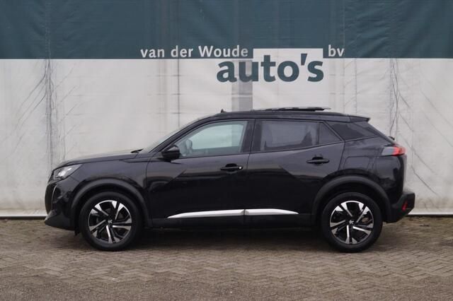 Zwart, metallic lak Gebruikt 2020 Peugeot 2008 Allure SUV | € 17.400 (Duur) - Afbeelding 1/4