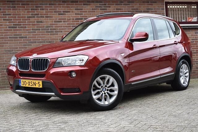 Rood Gebruikt 2012 BMW X3 Executive SUV | € 12.949 (Goede deal) - Afbeelding 1/4
