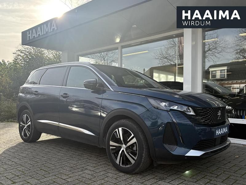 Blauw Gebruikt 2024 Peugeot 5008 GT SUV | € 32.945 - Afbeelding 1/4