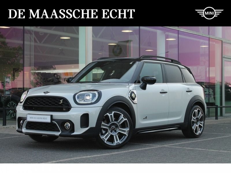 White silver (licht wit metallic) Gebruikt 2022 Mini Cooper S Countryman SUV | € 33.950 (Eerlijke prijs) - Afbeelding 1/4