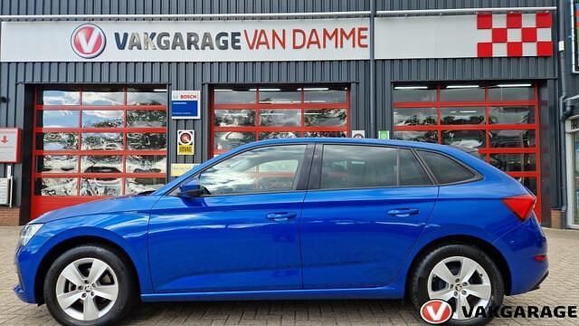 Blauw Gebruikt 2021 Skoda Scala Ambition Hatchback | € 13.250 (Eerlijke prijs) - Afbeelding 1/4