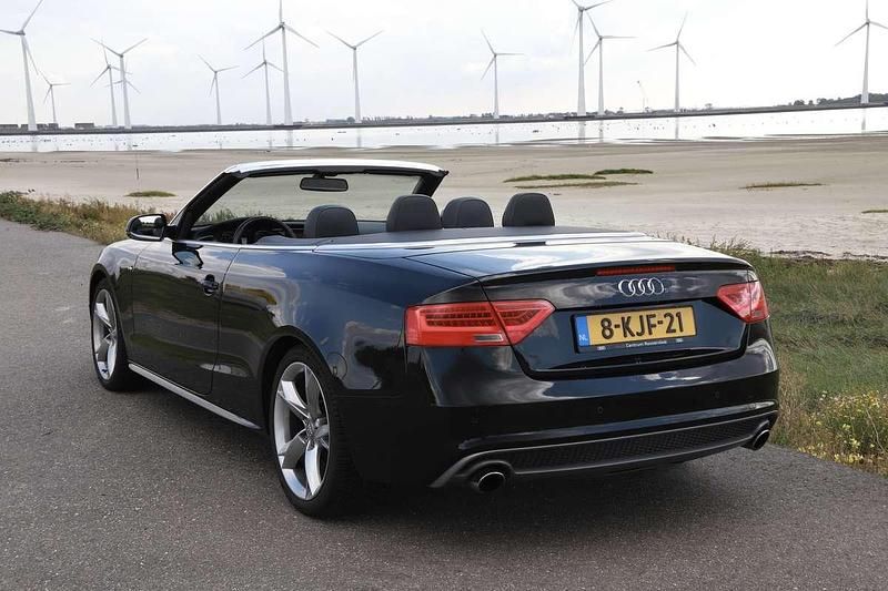 Occasion Audi A5 Cabriolet S-Line 170 PK (125 kW) 2013 Zwart Cabriolet