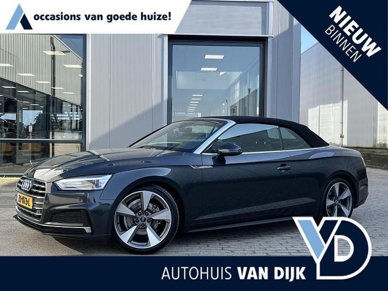 Grijs Gebruikt 2018 Audi A5 Cabriolet Design Cabriolet | € 27.900 (Goede deal) - Afbeelding 1/4