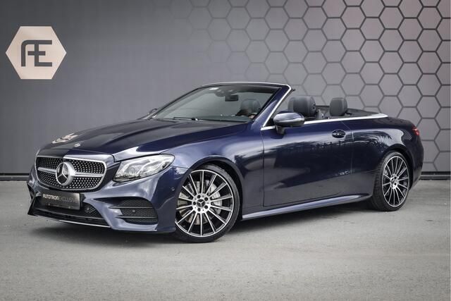 Blauw Occasion 2019 Mercedes E350 AMG Line Premium Plus Cabriolet | € 52.850 - Afbeelding 1/4